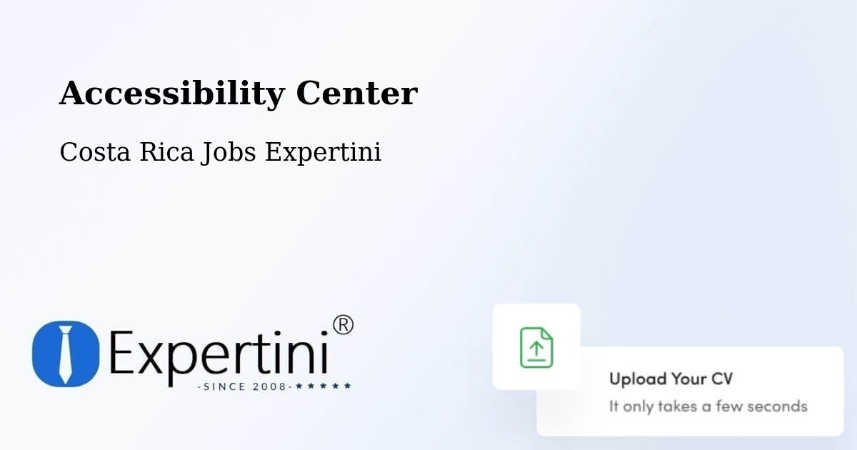 Accessibility Statement – Orosí - Costa Rica Jobs Expertini